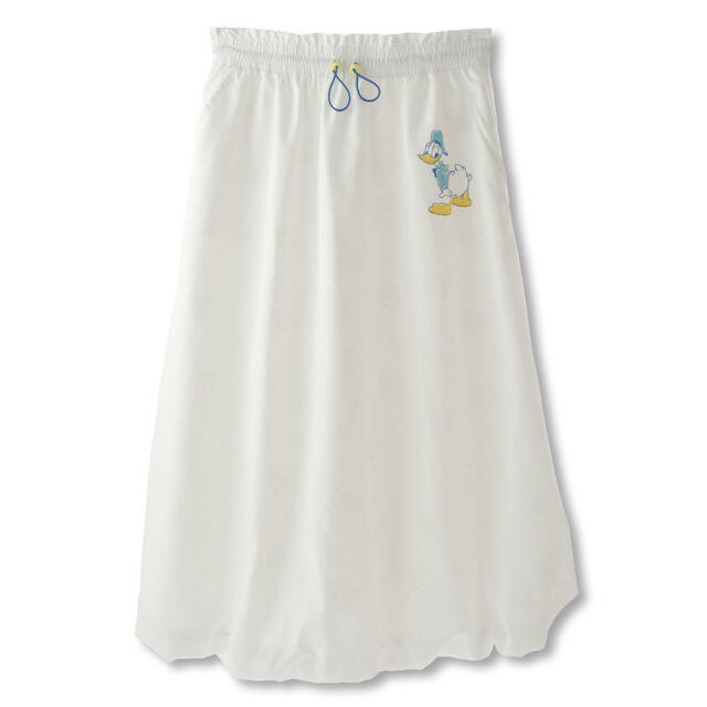 ドナルド スカート ホワイト M DONALD MOKOMOKO BIRTHDAY 7,300円