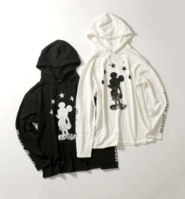 「ミッキー」BIGパーカー