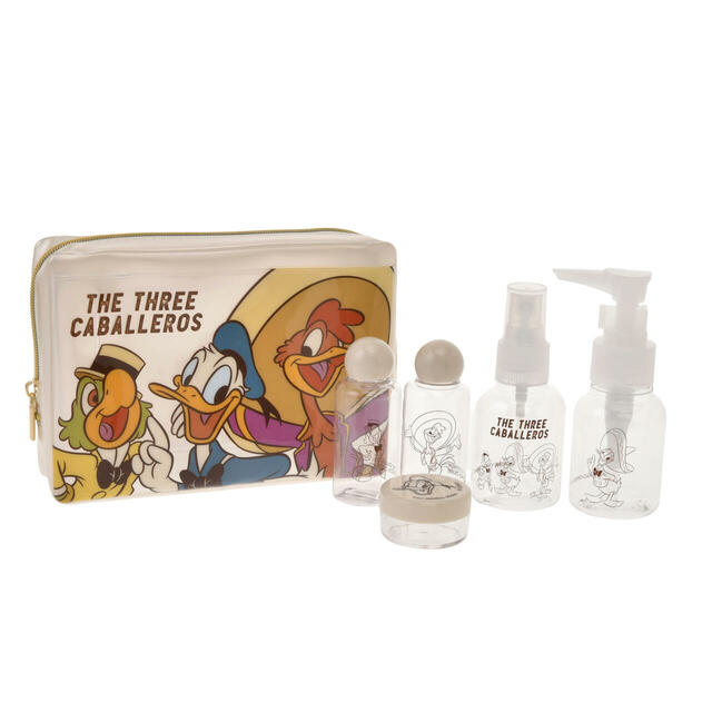 ドナルド、ホセ・キャリオカ、パンチート ボトル・ケース セット ポーチ入り TRAVEL WITH AMIGOS 2,200円
