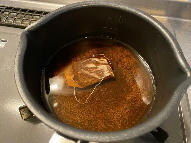 【ガス火 そそぎやすいミルクパン(14cm KN2)】鍋で沸かした紅茶は一味違います