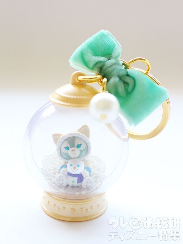 「ダッフィー&フレンズのウィンターホリデー」キーチェーンセット（ジェラトーニ）