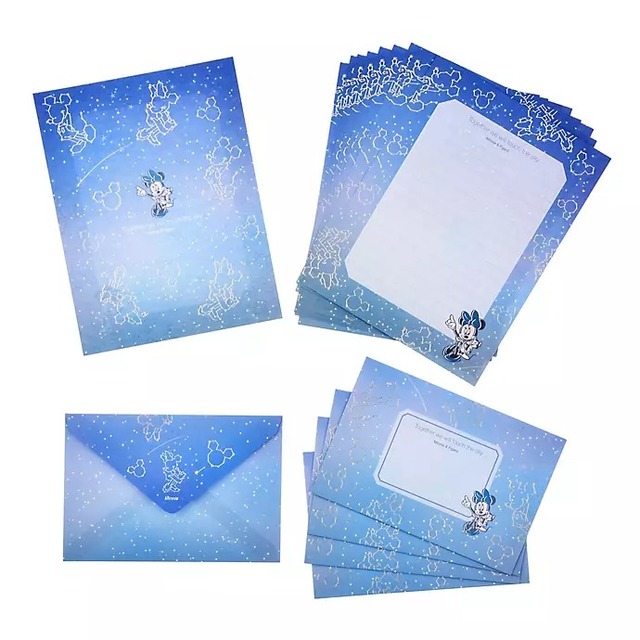 レターセット＜ミニー＆フィガロ＞550円