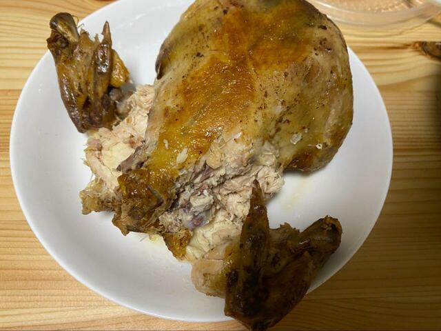 【ガスト 自家製ローストチキン】コツを掴むまでは難しい