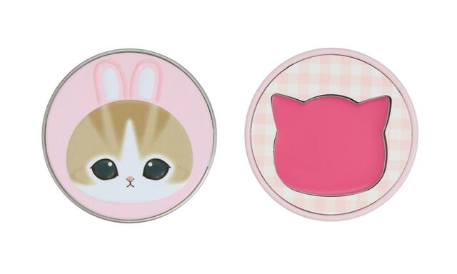 【mofusand×粧美堂 新作コスメ&雑貨】MD缶マルチカラー/うさにゃん(税込1,650円)