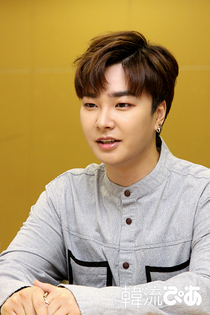 BOYFRIENDジョンミン＠韓流ぴあ取材