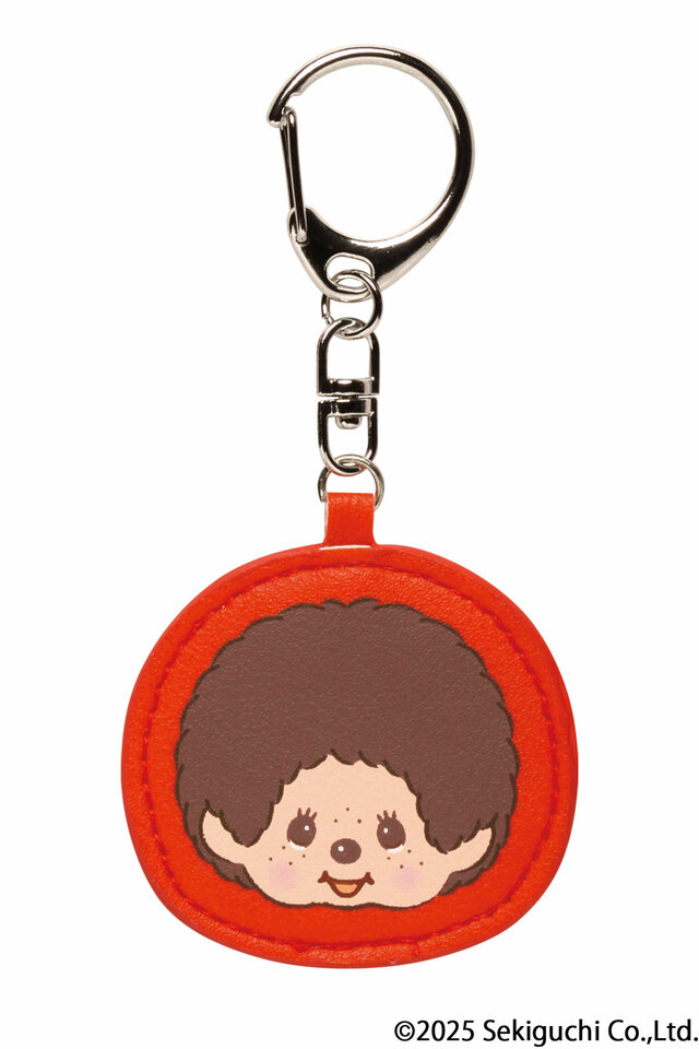 【モンチッチ レザー調キーホルダー(全6種)】モンチッチくん