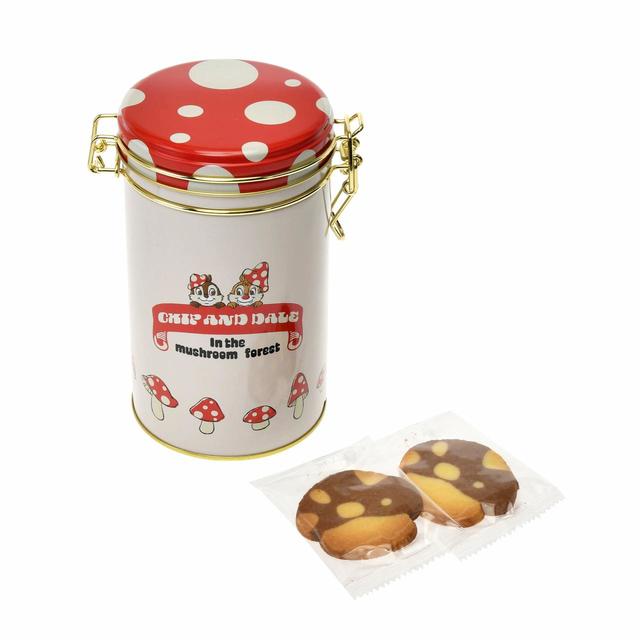 チップ＆デール クッキー キャニスター缶入り Mushroom Forest 1,512円
