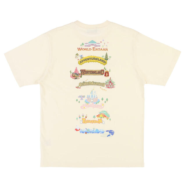 Tシャツ、裏側 ¥3,200 ※S~LL