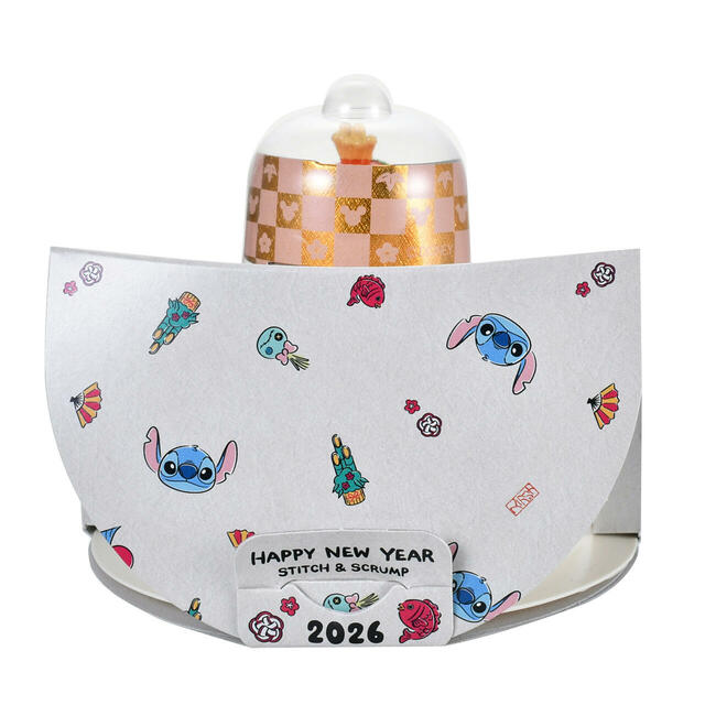 スティッチ＆スクランプ 鏡餅 NEW YEAR STITCH 2026 950円