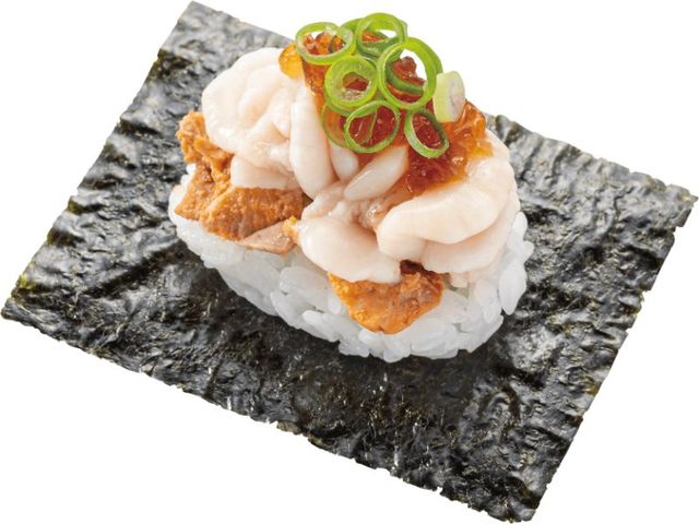 私「アンキモ白子」です 白子のあん肝のせ包み