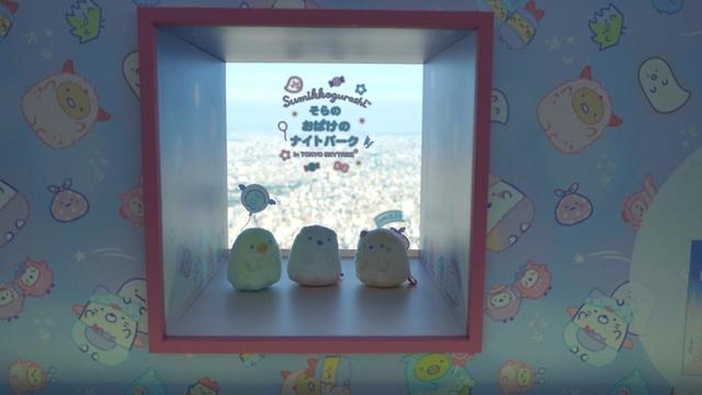 【そらのおばけのナイトパーク】絶景をバックにお気に入りのぬいぐるみを撮影できる