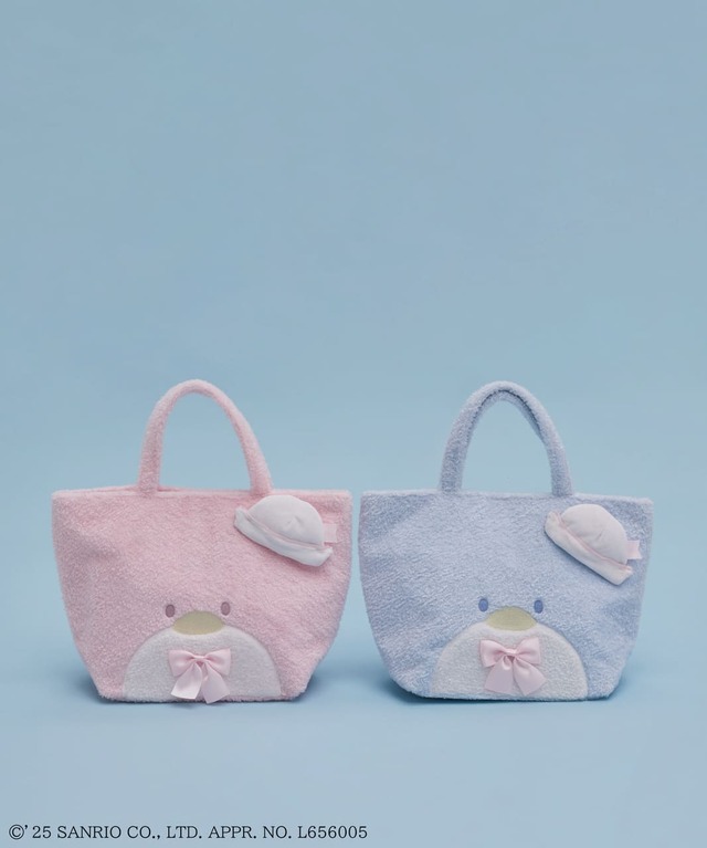 【Maison de FLEUR×サンリオキャラクターズ】「タキシードサム トートバッグ」7,300円／愛らしいフェイスをバッグのモチーフにし、帽子とリボンを立体的にあしらったトート