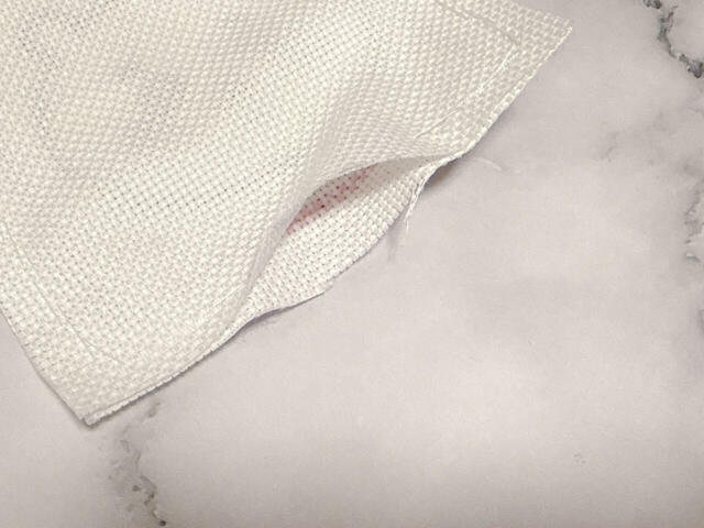 下部は返口用に4cm開けておきます。返し口からひっくり返します！