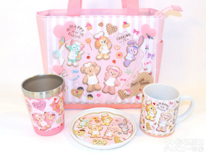 新品♡ ダッフィー ハートウォーミングデイズ スーベニア ランチバッグ、プレート Amazon.co.jp: ダッフィー＆フレンズ スーベニアランチケース