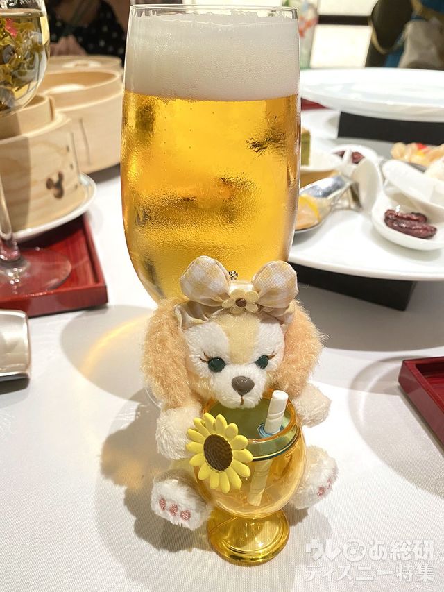 生ビール“ダッフィー＆フレンズのテイスティ・サマー・サプライズ”チャイニーズ・ティータイム 追加で生ビール