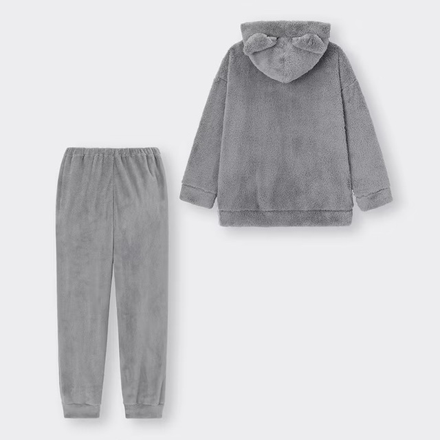 マシュマロフィールフーディセット(長袖) 3,490円｜GUディズニー「わんわん物語」コレクション