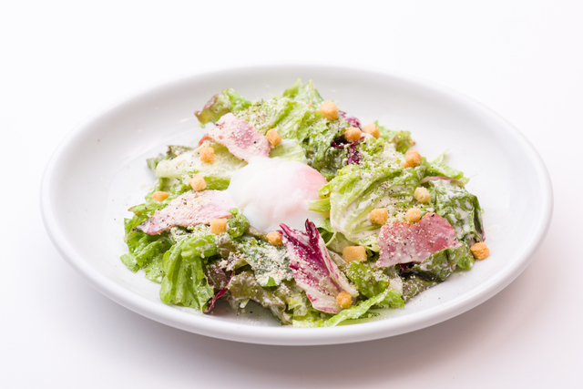 ベーコンのシーザーサラダ