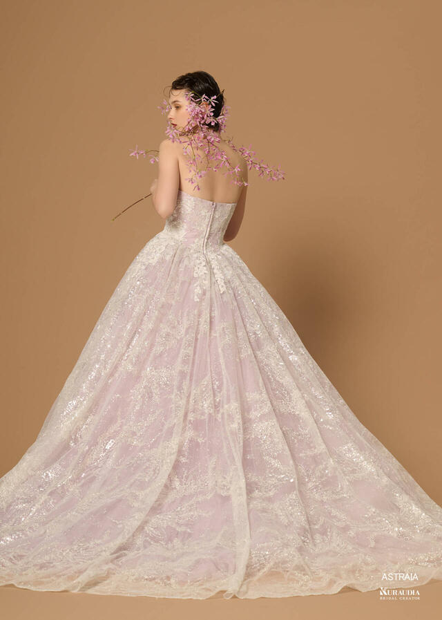 「Irida maison（イリーダメゾン）」新作ウェディングドレス　IM-0035_Pink