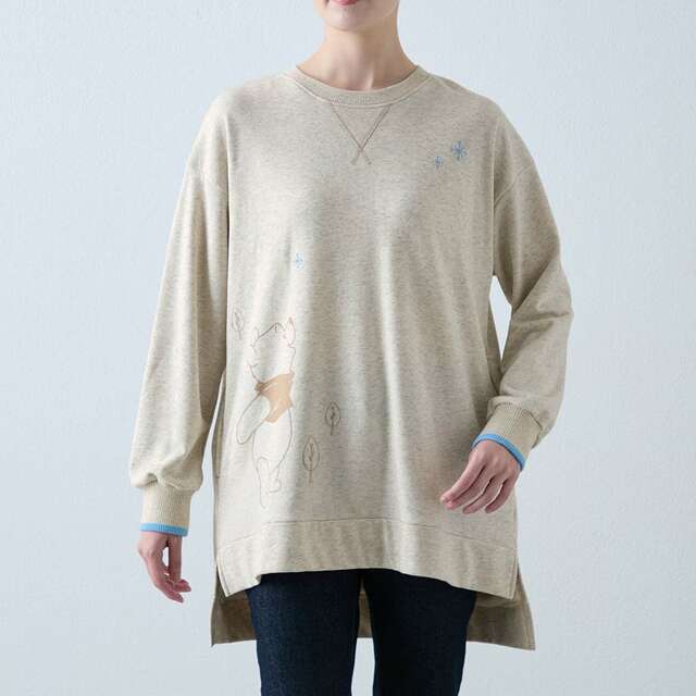 背中あったかチュニック「くまのプーさん」|¥4,990 (税込)