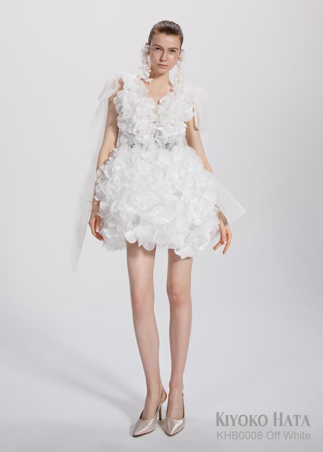 「KIYOKO HATA」新作ウェディングドレス KHB0008_OffWhite