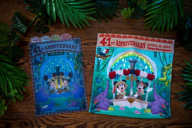 東京ディズニーランド開園41周年を記念した「ジャングルクルーズ:ワイルドライフ・エクスぺディション」モチーフのグッズ|販売店舗:東京ディズニーランド「アドベンチャーランド・バザール」|発売日:2024年4月15日(月)