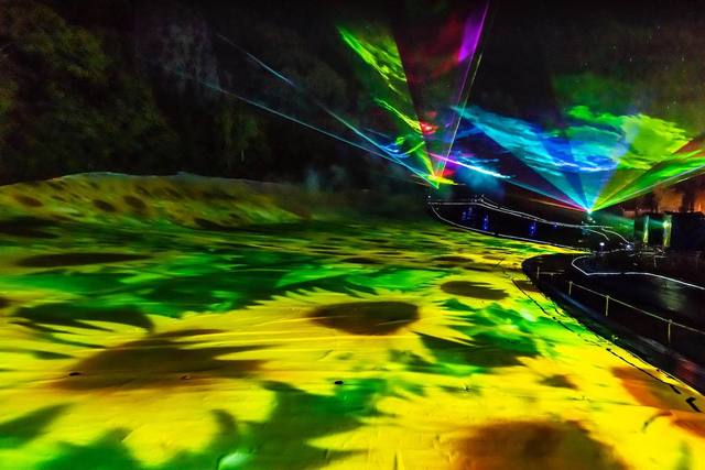 アパリゾート上越妙高「アパリュージョン2019」プロジェクションマッピング