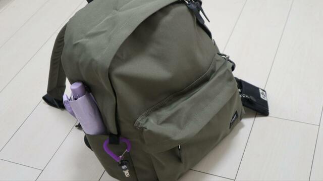 【anello大容量リュック TOGO】容量約20L。カラーはブラック、オリーブ、グレーと使いやすい色が揃っています♪