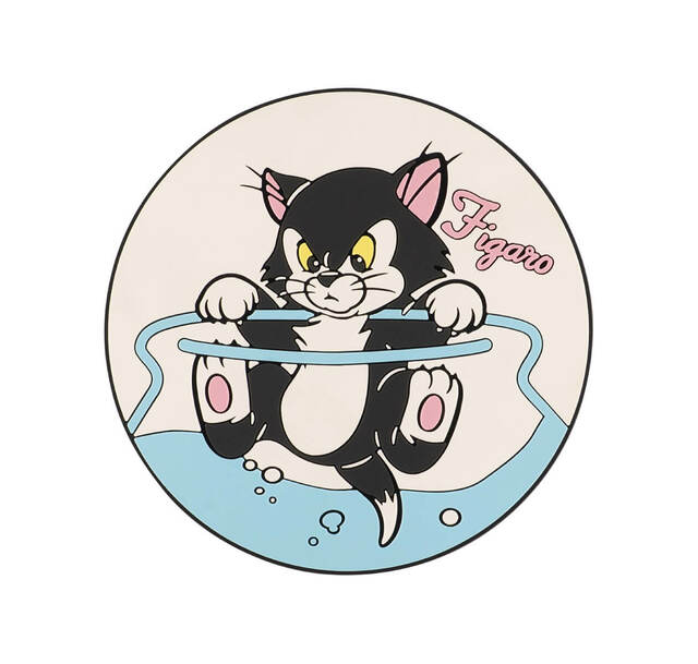 F賞 ラバーコースター｜Happyくじ「Disney にゃん・にゃん・にゃん」