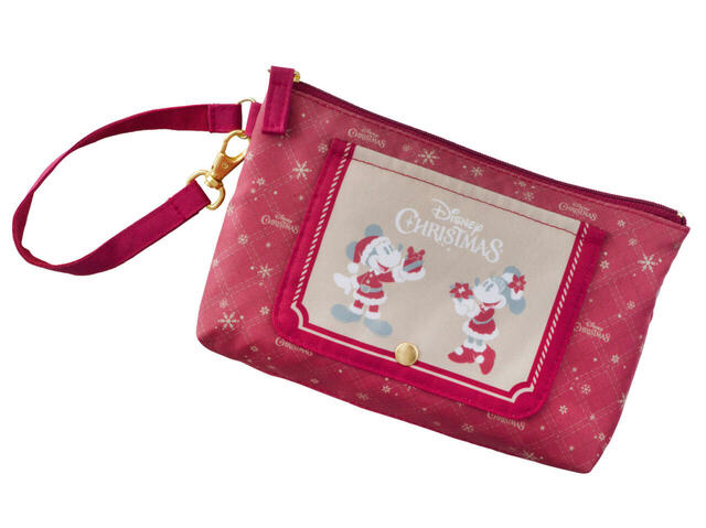 スーベニアおてふきキャリー 対象のメニューにプラス900円|東京ディズニーリゾート「ディズニー・クリスマス」スペシャルメニュー|販売店舗:東京ディズニーランド「ペコスビル・カフェ」|発売日:2024年11月8日(金)〜12月25日(水)