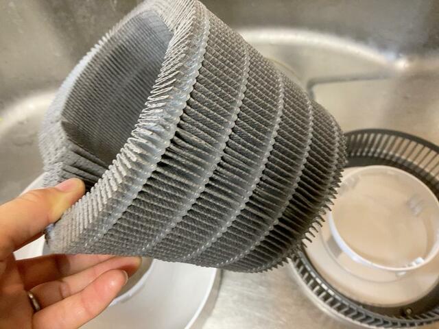 【アイリスオーヤマ 加湿空気清浄機】水や湿気が通る部分は全て水洗いできる