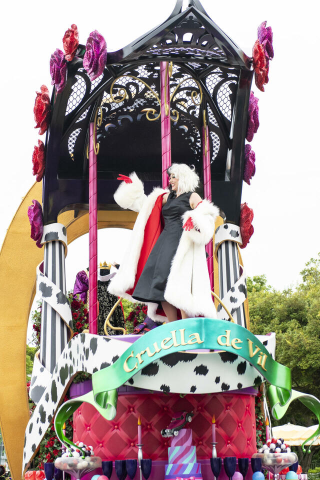 東京ディズニーランド「ザ・ヴィランズ・ハロウィーンInto the Frenzy”」プレスプレビューの様子