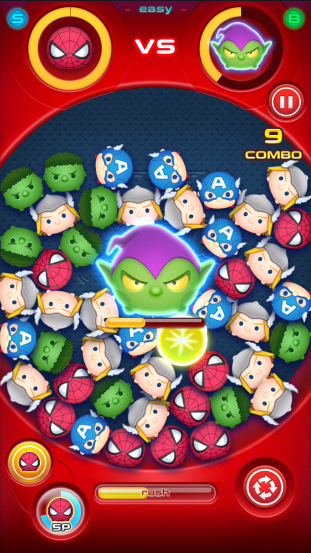 グリーンゴブリンとのバトル