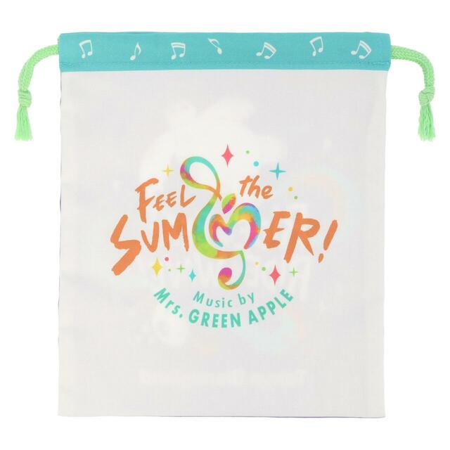 きんちゃく 1,100円|東京ディズニーリゾート「サマー・クールオフ at Tokyo Disney Resort」グッズ|販売店舗:東京ディズニーランド「ディズニー&カンパニー」|発売日:2026年7月1日(水)