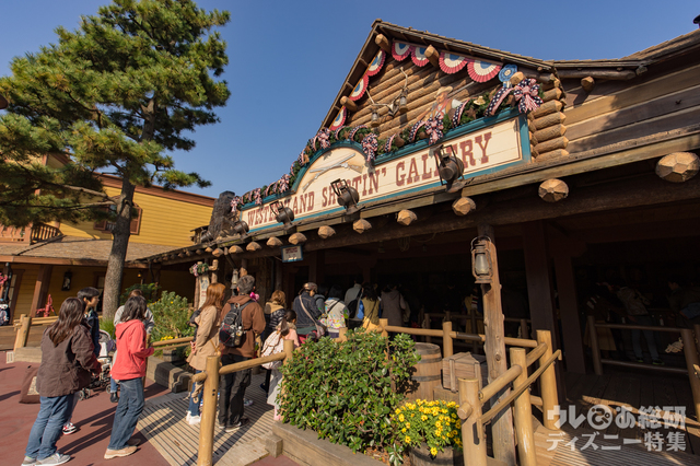 ウエスタンランド・シューティングギャラリー｜TDL「クリスマス・ファンタジー」2016