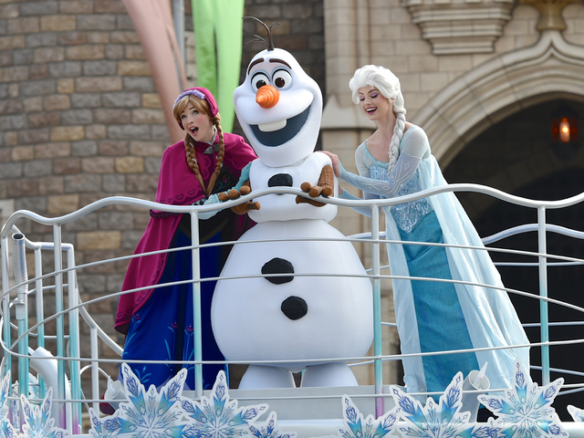 アナとエルサのウィンターグリーティング