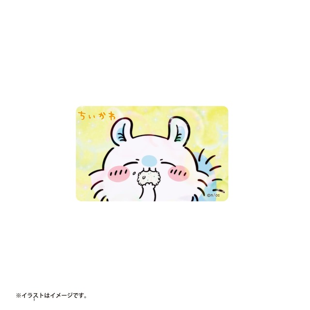 【アニメ『ちいかわ』】「スマホに貼れるサイズのステッカー」うま！　￥385