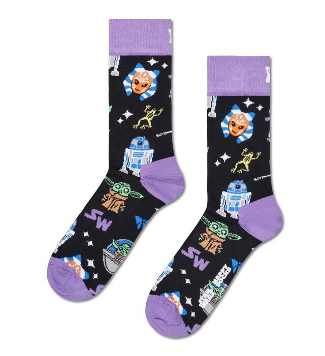 【STAR WARS × Happy Socks】クルー丈 ソックス 2,200円