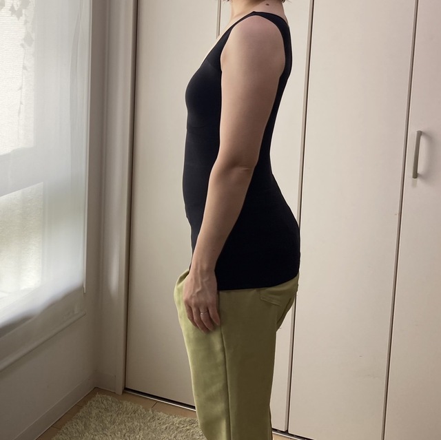 【しまむら 福助 ラクにキレイらくうすシェイプ】カラーはブラック・ブラウン・ネイビー・グレー