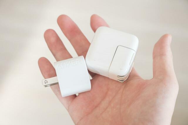 「Anker 312 Charger」一昔前の充電器と比較すると、こんなに差が（02）