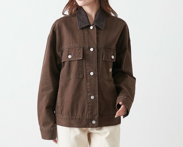 ユニセックスブラウンワークジャケット「ライオン・キング/スカー」|¥ 9,990 (税込)