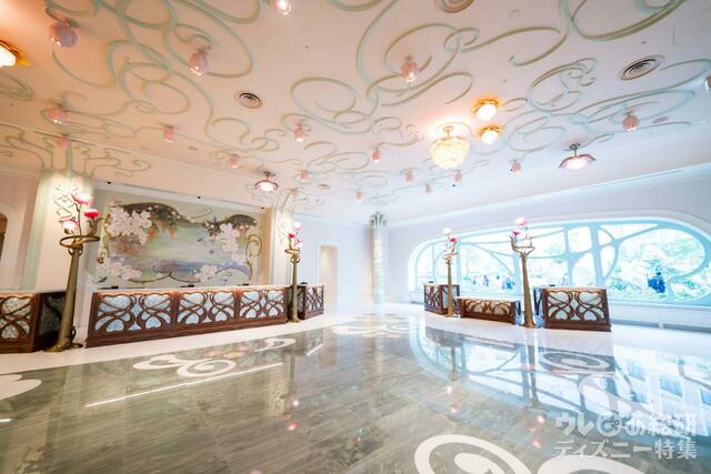 【東京ディズニーシー・ファンタジースプリングスホテル】ファンタジーシャトー ラウンジ