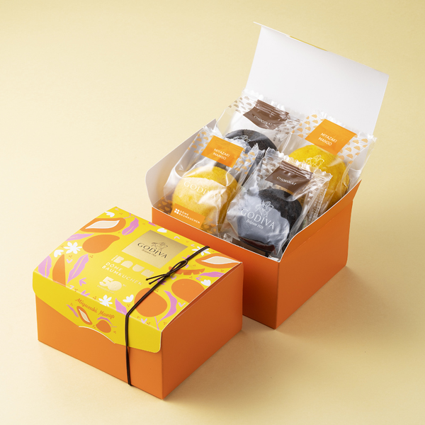 ドーム バームクーヘン ショコラ&宮崎マンゴー4個入/1,566円