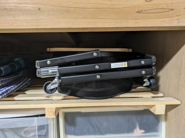 【アイリスオーヤマ マルチワゴン角型 3段】ちょっとしたすき間にも収納できます