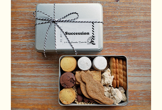 Succession「クッキー缶」　2730円