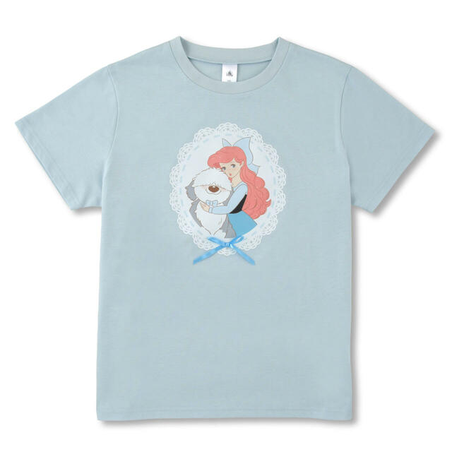 アリエル＆マックス 半袖Tシャツ リトル・マーメイド Illustrated by mikko 4,500円