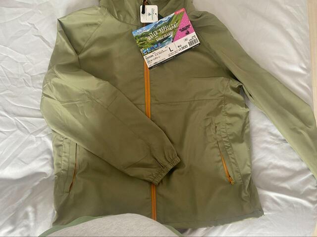 【ワークマン レディース高撥水シェルジャケット】ベージュ、セージグリーン、ピンク、ブラックの4色展開