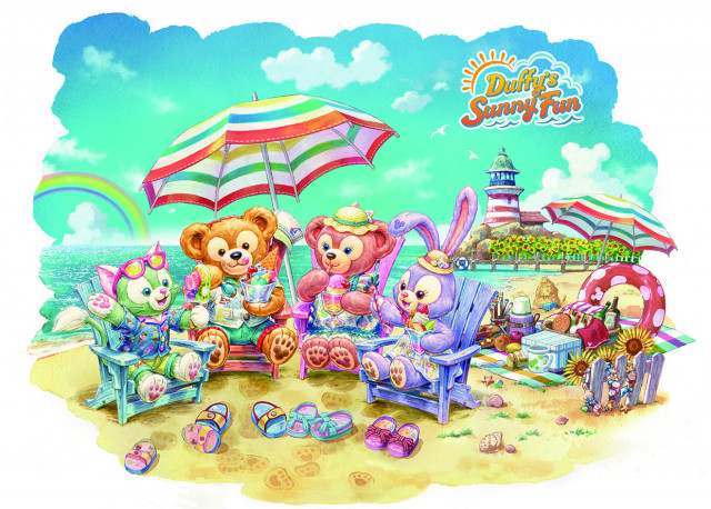 ダッフィー&フレンズの新プログラム「ダッフィーのサニーファン」東京