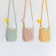 【チューリップバッグ】配色グリーン、配色ピンク、配色イエローが新登場！