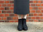 片足（Mサイズ）約218gで超軽量設計！ブーツとは思えない快適さです…！【しまむら新作ブーツ】「ラクっと！快適 スムーズINブーツ」