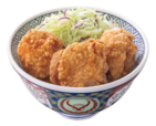 第2位「から揚げ丼」並盛 619円(税込)